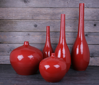 terracotta vases