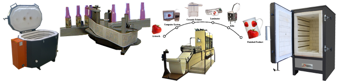 Ceramic decorating equipment